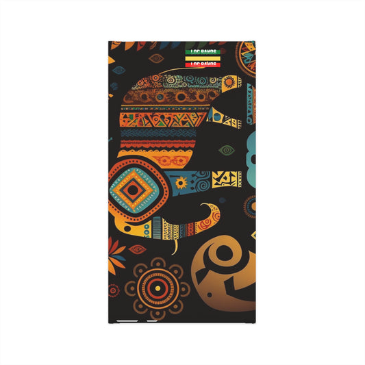 Loc Bands Black Motif Elephant CRWN